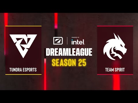 Dota2 - Tundra Esports vs Team Spirit - DreamLeague Season 25 - Group Stage 2