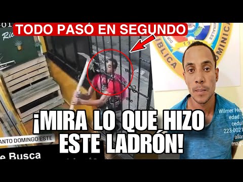 DIOS MIO, TODO EL MUNDO EN SHOCK CON LO QUE HIZO ESTE LADRÓN