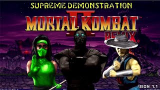 Mortal Kombat 2 Remix is an incredible remaster of the classic 2D fighting game