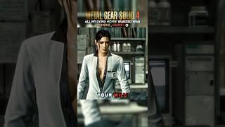Snake Just Wanted a Smoke, Naomi! 🥲 #shorts #gaming #metalgearsolid #edit #mgs4 #viral