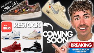 HUGE Jordan Restock! $1000 Vans Breaking The Internet & More!