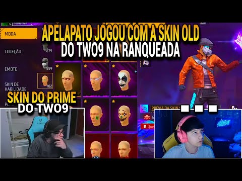 APELAPATO COLOCOU A SKIN PRIME DO TWO9 PARA JOGAR ESSA RANQUEADA, MUITA AURA!!