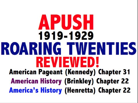 American Pageant Chapter 30 APUSH Review (APUSH Period...