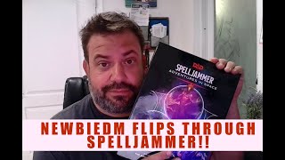 NewbieDM's flipthrough of Spelljammer for 5e