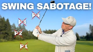 THE #1 WAY TO SABOTAGE YOUR GOLF SWING-Do this instead! 40 year PGA teacher Shawn Clement