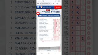 🔴 ⚽ Pronóstico 7 dobles LA QUINIELA BARATA jornada 55 bote 4.700.000 #7dobles  #quiniela  #bote