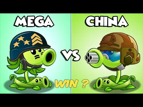 PvZ 2 Challenge - Every Plants x50 Boosted Pea Vine Vs 101 Surfer Zombies Level 10