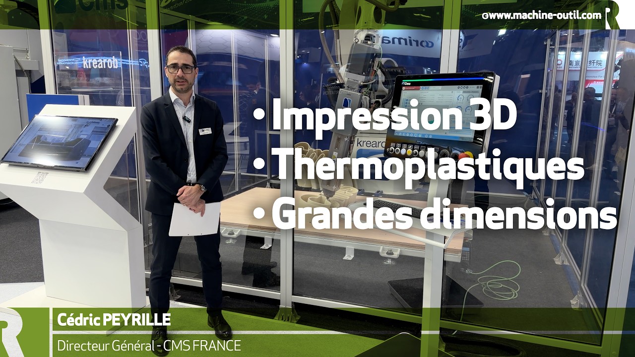 Impression 3D robotisée de pièces thermoplastiques de grandes dimensions