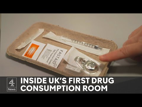 Inside the UK’s first legal drug consumption room