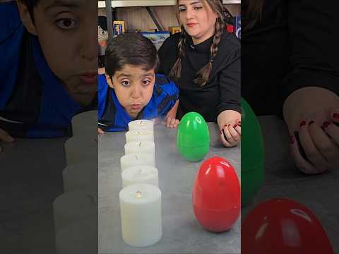 تا آخر ببینید و با یکی از اعضای خونواده مون آشنا بشید #چالش #خانواده #familygames #family time