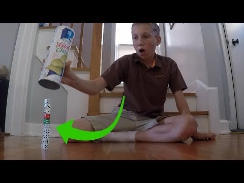 Dice Stacking Trick Shots | That's Amazing
