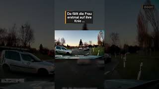 Augen zu und durch oder was war ihr Motto? 🤦‍♂️ | RLP Dashcam | #shorts