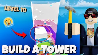 SULIT BANGET!! Buat TOWER Level 10 & Labirin di Slap Tower Kita 😭🗿😭 | Build a Tower Indonesia