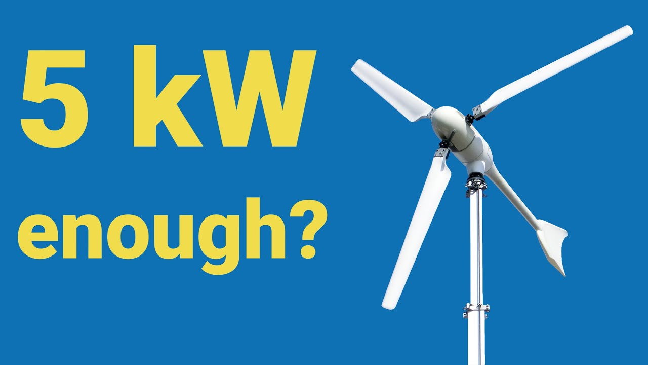 Home Wind Turbine with 5 Kilowatts Power: Yield, Manufacturers & Costs