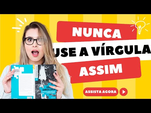 VÍRGULA: JAMAIS COMETA ESSES ERROS! - Professora Pamba