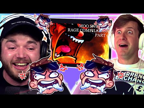 Laughing at Moo Snuckel rage compilations with @fourzer0seven