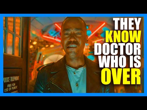 They KNOW Doctor Who is Cooked.