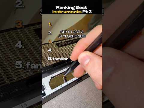 Ranking Best Instruments Pt 3