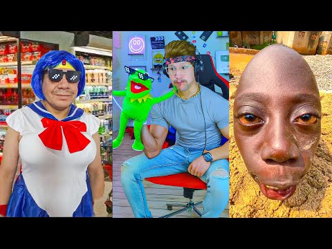 BEST FUNNY VIDEOS 2025 Try Not Laugh Challenge Compilation Part 1 😅