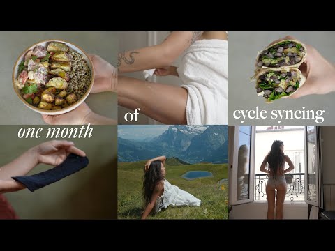 Eating and Living by my Menstrual Cycles | a guide to cycle synching