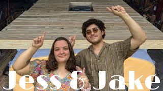 Building Our Roof Deck Ft. Bluetti AC200L| The Skoolie Project Pt. 7