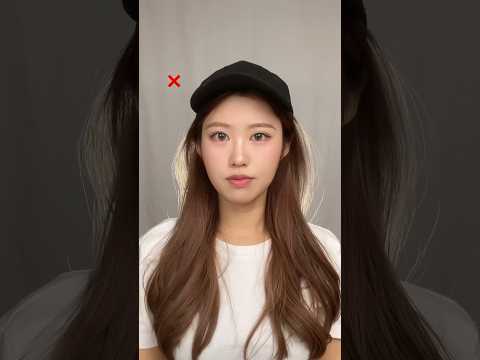 볼캡 여신되는 모자 예쁘게 쓰는법