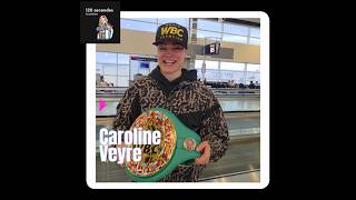 Caroline Veyre championne WBC des super-plumes | #boxe | @120secondes1