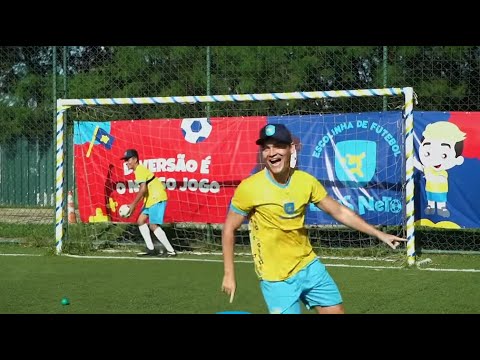 ESCOLINHA DE FUTEBOL DO LUCCAS NETO | DESAFIO DO JACARÉ