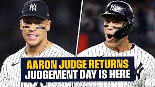 AARON JUDGE IS BACK! Judgement Day has finally arrived - The Morning Yankees Show