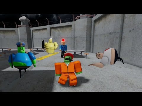 OLD SIREN COP IS BACK!!! Speed Running, Papa Pizza, Zombie, Barry, Great School #roblox Scary Obby