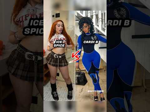 ICE SPICE OR CARDI B? ๐ฅถ DRIP BATTLE 21 ๐ง #icespice #cardib #outfitideas #womensfashion #fashion