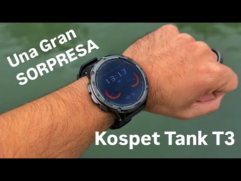 El Smartwatch del que TODOS Hablan Kospet TANK T3