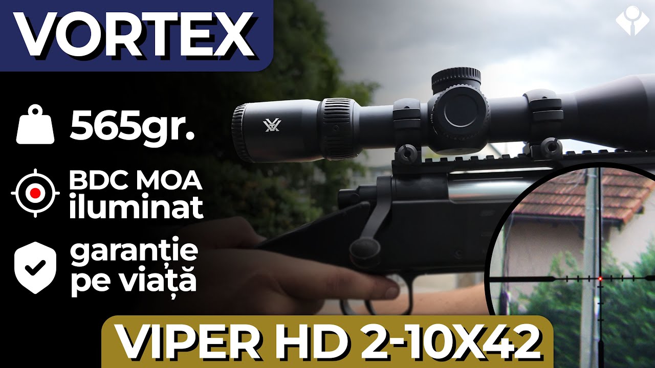 Luneta de arma pentru vanatoare Vortex Viper HD 2-10x42 SFP Dead