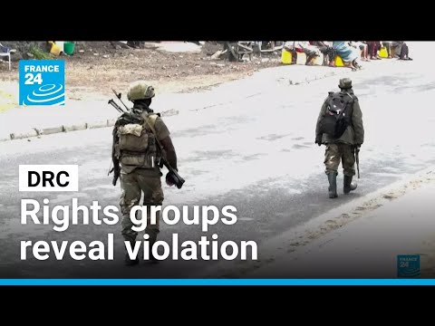 YouTube video thumbnail: Rights Groups Reports Reveal Human Rights Violation in DRC