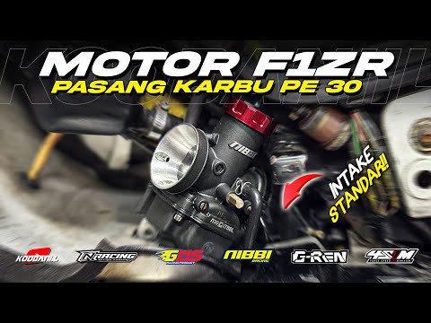 F1ZR BISA PASANG KARBU PE 30 INTAKE STANDAR‼️| NIBBI RACING