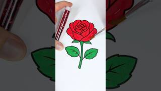 ✨🌹✨ #glitter #glitterart #colorfulcreativekids #flower #rose #spring #red #color