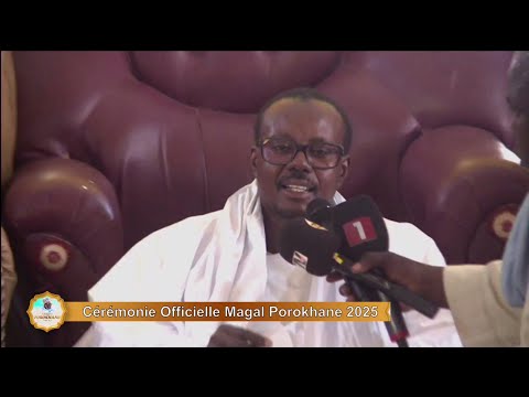 Magal Porokhane 2025 I Cérémonie officielle ; Cheikh bass Abdou Khadr Mbacké