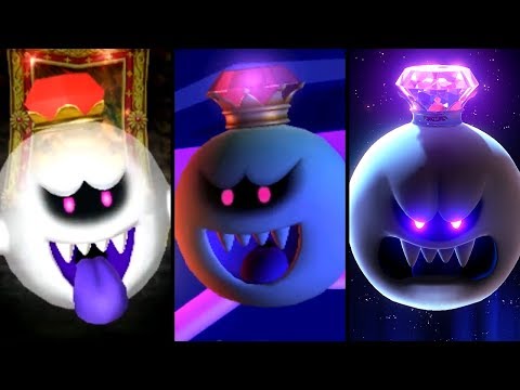 Evolution of King Boo Battles in Luigi's Mansion (2001-2019)