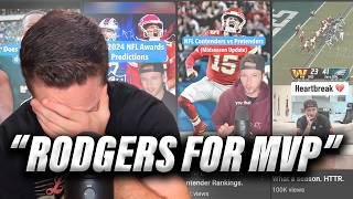 Reacting to my WORST NFL TAKES 🤦‍♂️