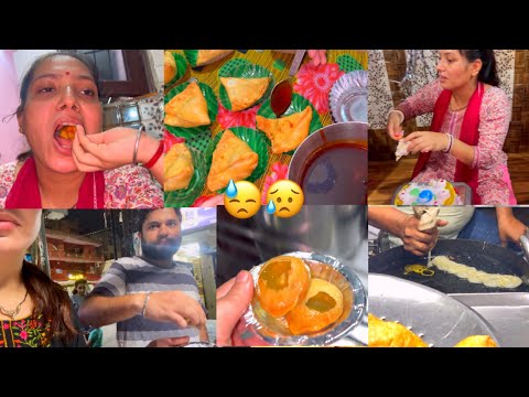 Birthday Cake 🎂 Katte He Bahar Street Food Khane Gaye || Par Kisi Ne Najar Laga Di😒