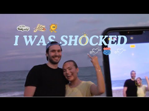 We’re engaged!! | 24 hour thrift road trip, Florida vlog