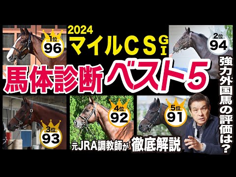 【マイルＣＳ2024】中村均元調教師が馬体診断ベスト５を発表　Ｇ１を３勝の外国馬チャリンの評価は？《東スポ競馬ニュース》