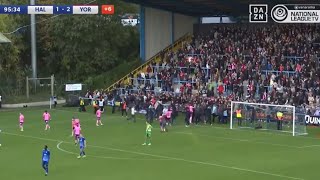 Halifax vs York City Vanarama National League 24/25