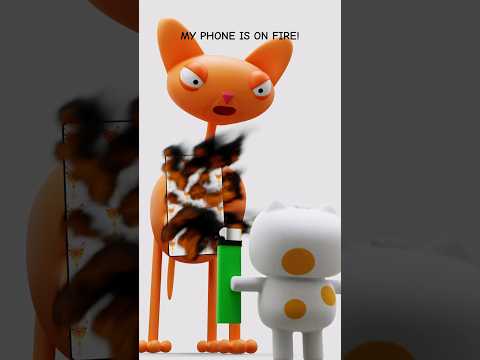 Fire๐ฅ (Animation Meme) @raxdflipnote #funny #cat #animation #meme
