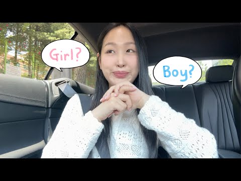 떨리는 젠더 리빌 하던 날 🩷👶🏻🩵 니니의 성별은…..⁉️ 남편의 찐 리액션 🤖💭