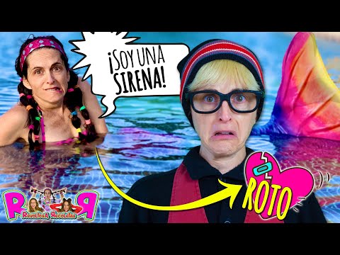 24 HORAS con una COLA de SIRENA 🧜♀️ ¡¡¡ CASI MUERO !!! 😓 Mi CRUSH se ENFADA MUCHO CONMIGO 💔
