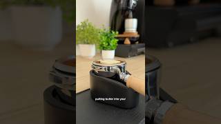 Making a butter latte #coffee