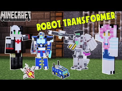 THỬ THÁCH 24 GIỜ LÀM ROBOT BIẾN HÌNH THÀNH MÁY BAY BĂN BANH NHÀ REDHOOD VÀ MỀU VÀ CÁI KẾT ..........