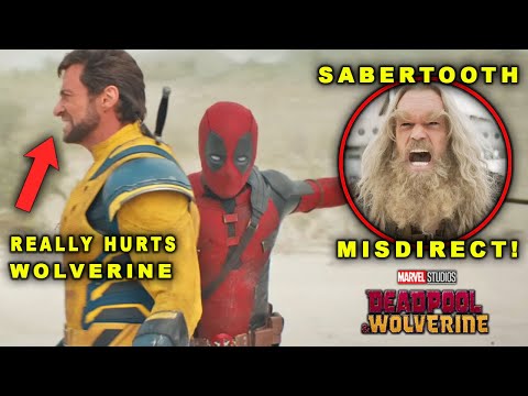 Deadpool & Wolverine NEW SABERTOOTH TRAILER BREAKDOWN!