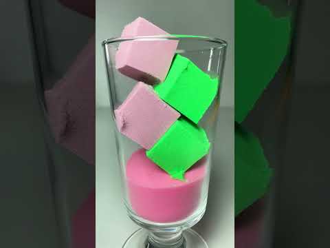 Very Satisfying and Relaxing, Kinetic Sand ASMR, Drop and squish